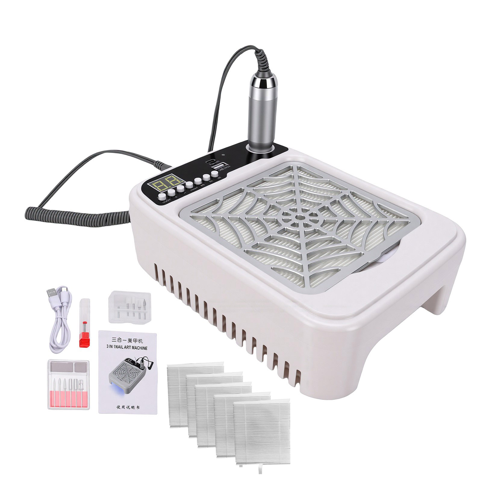 Nail Drill Machine - جهاز حفر الأظافر 3 في 1