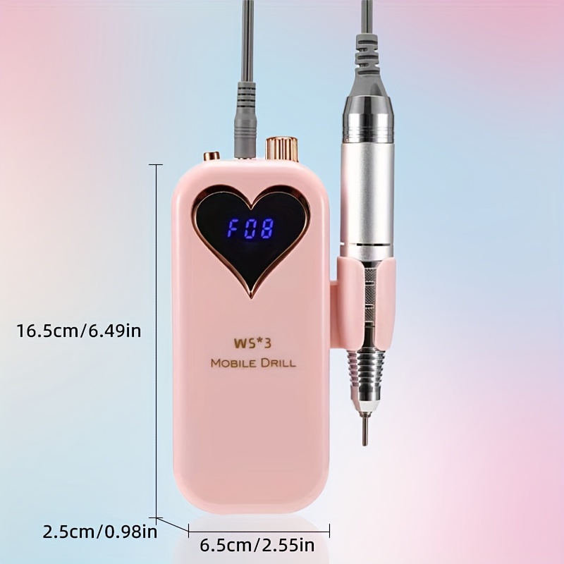 Nail Drill Machine - آلة مثقاب الأظافر المحمولة، مبرد أظافر