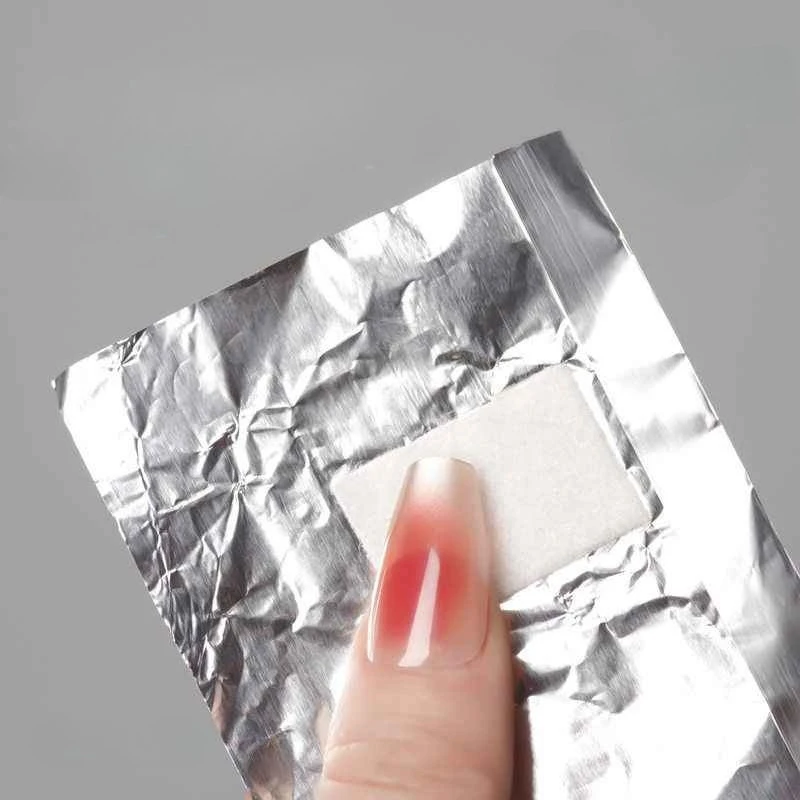 100 قطعة مزيل الألومنيوم احباط - مراجعة Nail Foil Transfer وسعره