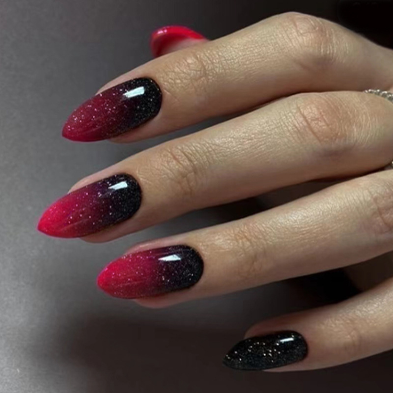 24 قطعة من أظافر الوردي الأحمر - مراجعة Nail Art Zebra Design وسعره