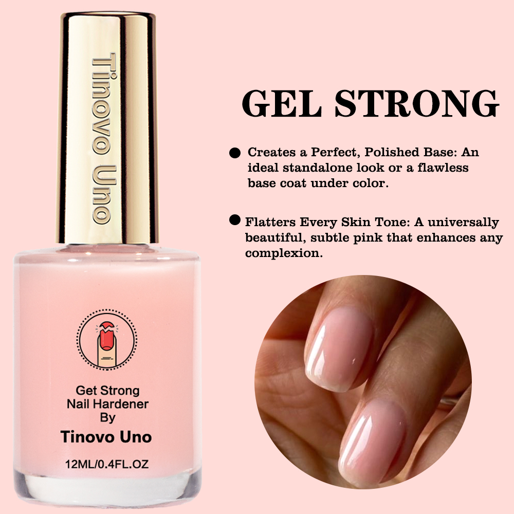 1 قطعة الكيراتين مسمار المقوي  - مراجعة Nail Art Natural Pink وسعره