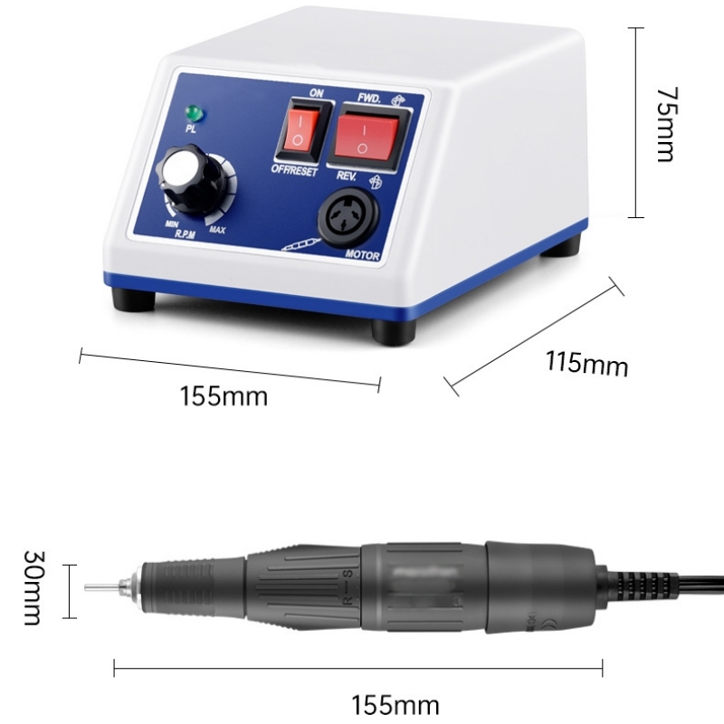 مختبر الأسنان ماراثون N3 موتور - مراجعة Nail Drill Machine وسعره