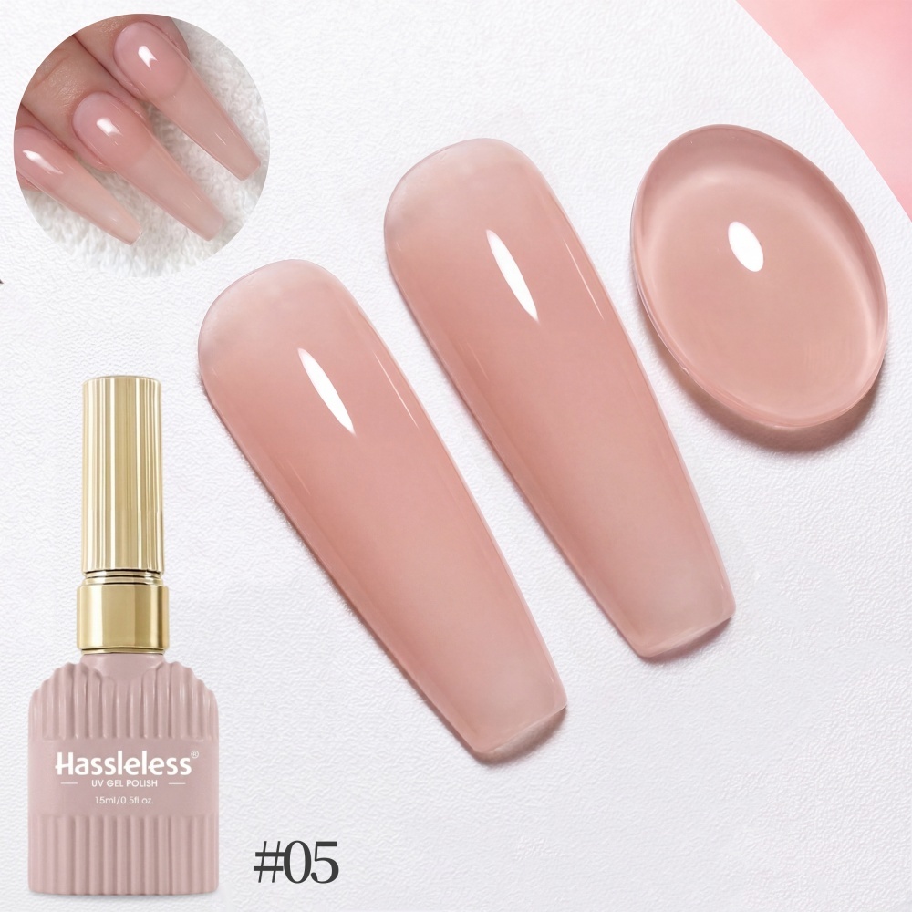 طلاء أظافر جل شفاف بلون وردي ف - مراجعة Nail Art Natural Pink وسعره