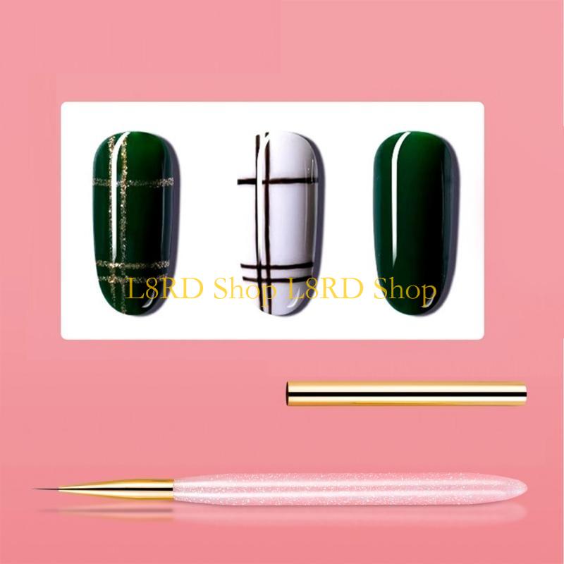 L8RD 4 قطعة مجموعة فرش رسم الأ - مراجعة Nail Art Brush Set وسعره