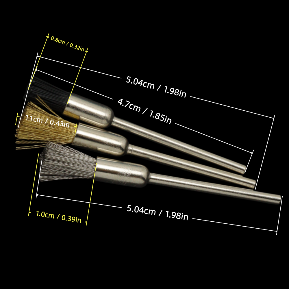 مجموعة من 3 فرش تنظيف لأدوات ح - مراجعة Nail Art Brush Set وسعره