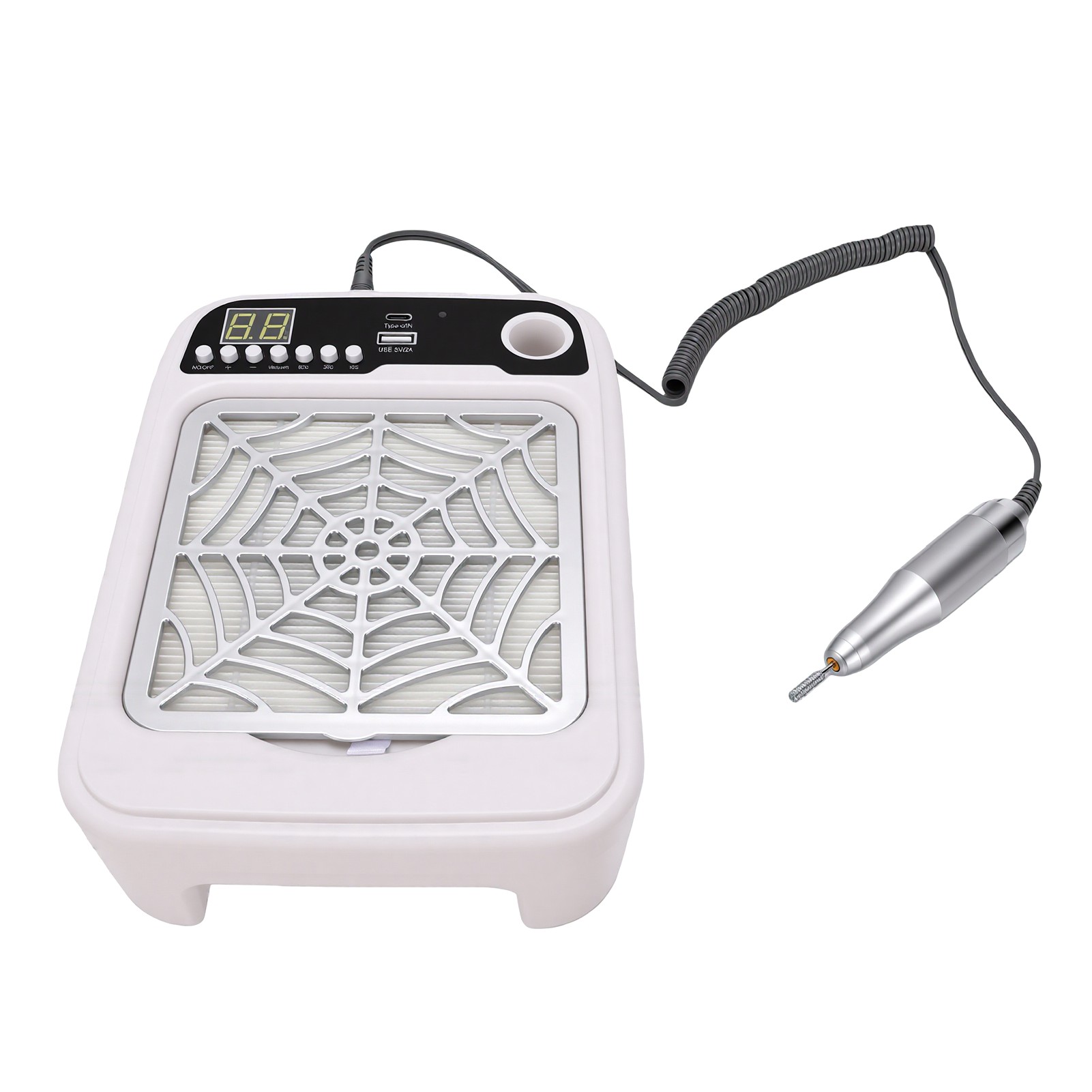جهاز حفر الأظافر 3 في 1 مع مجم - مراجعة Nail Drill Machine وسعره
