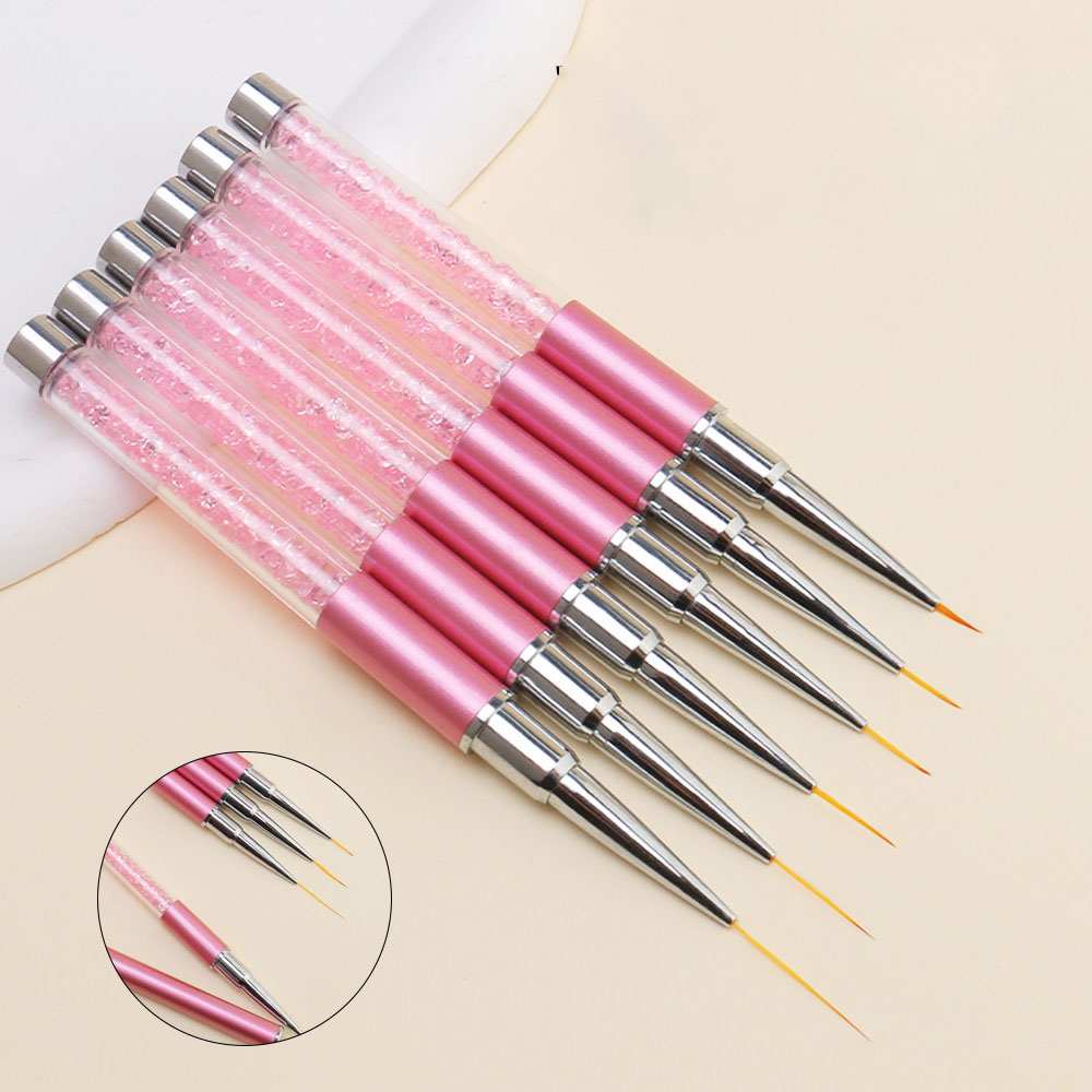 مجموعة من 6 أقلام رسم خطوط فرن - مراجعة Nail Art Brush Set وسعره