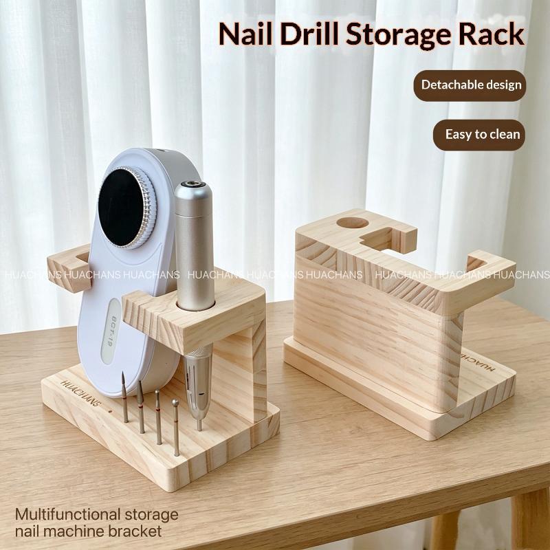 حامل محمول خشبي لرؤوس أداة حفر - مراجعة Nail Drill Machine وسعره
