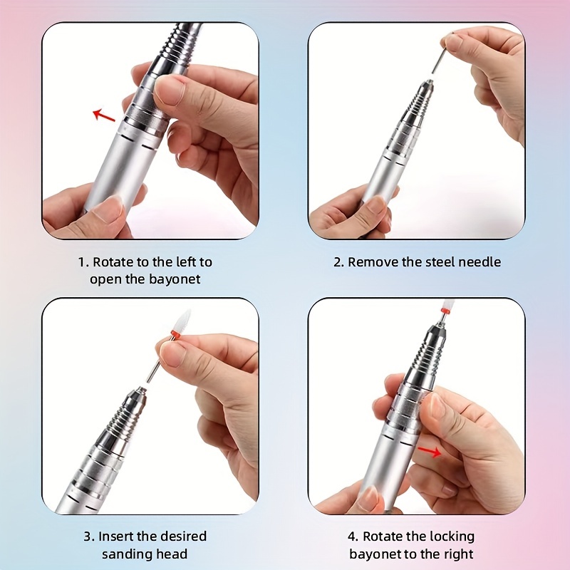 آلة مثقاب الأظافر المحمولة، مب - مراجعة Nail Drill Machine وسعره