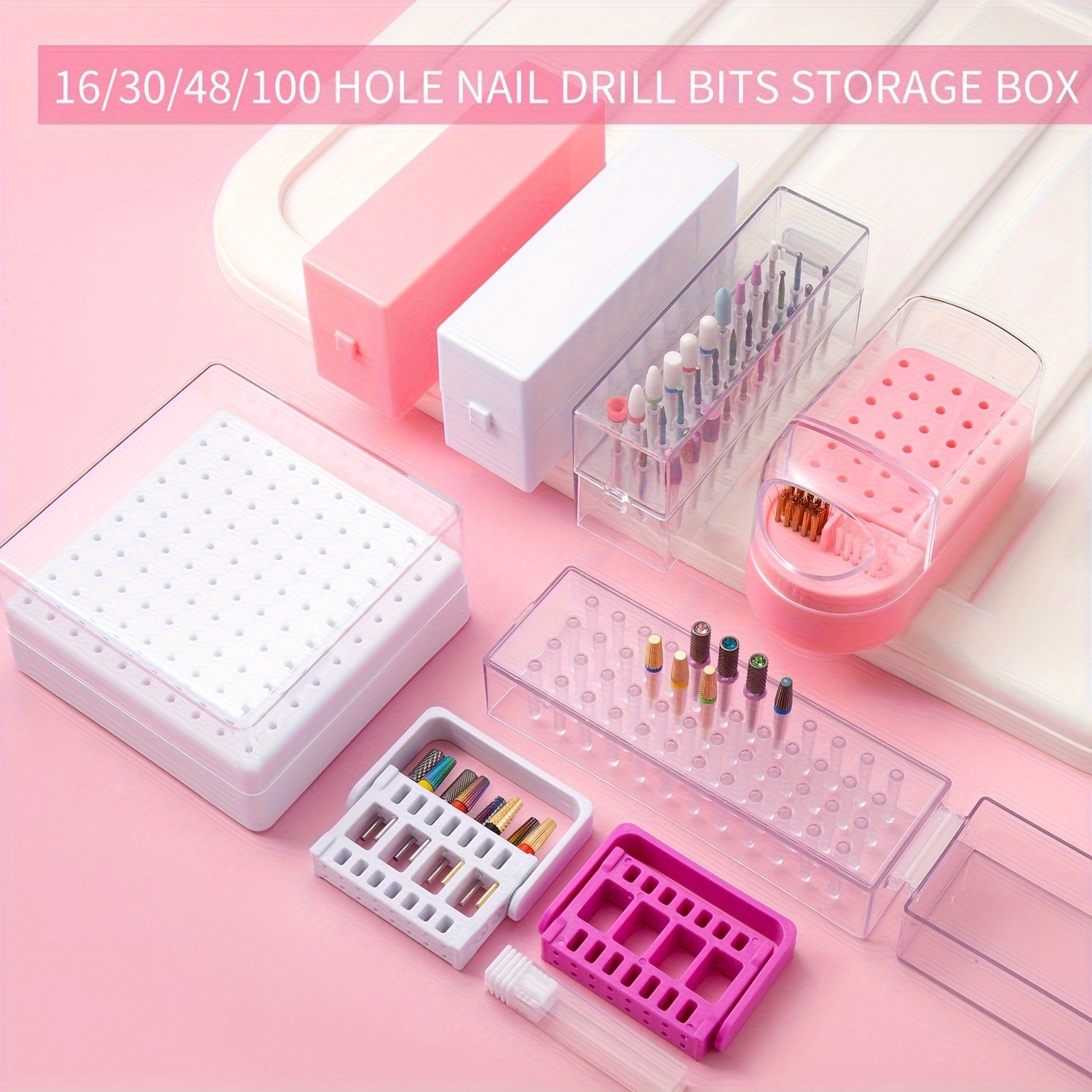 30/100 فتحة 1 قطعة من منظم محم - مراجعة Nail Drill Machine وسعره