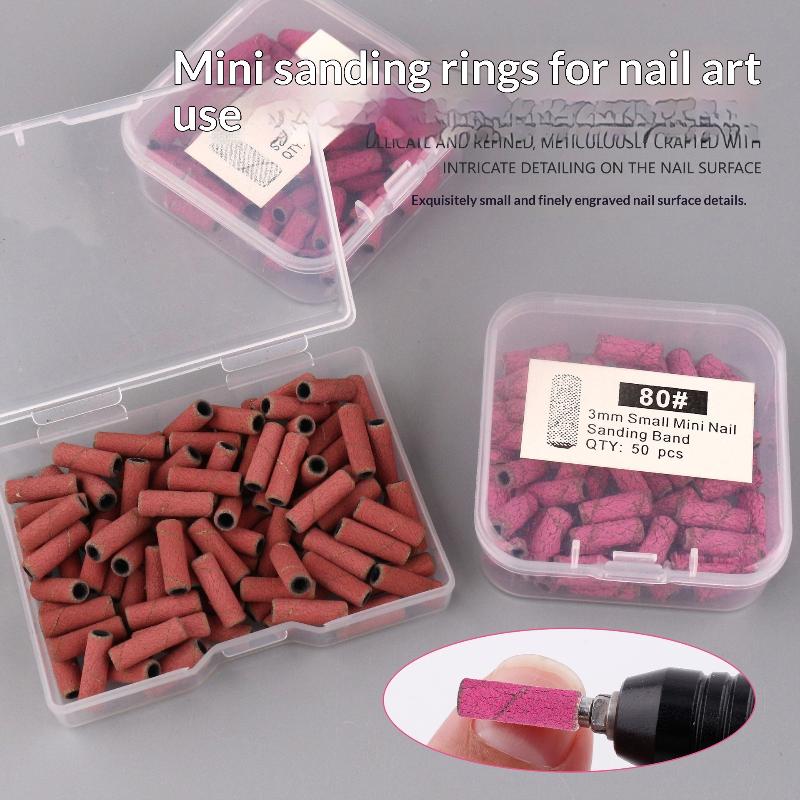 مجموعة حلقات صنفرة صغيرة للأظا - مراجعة Nail Drill Machine وسعره