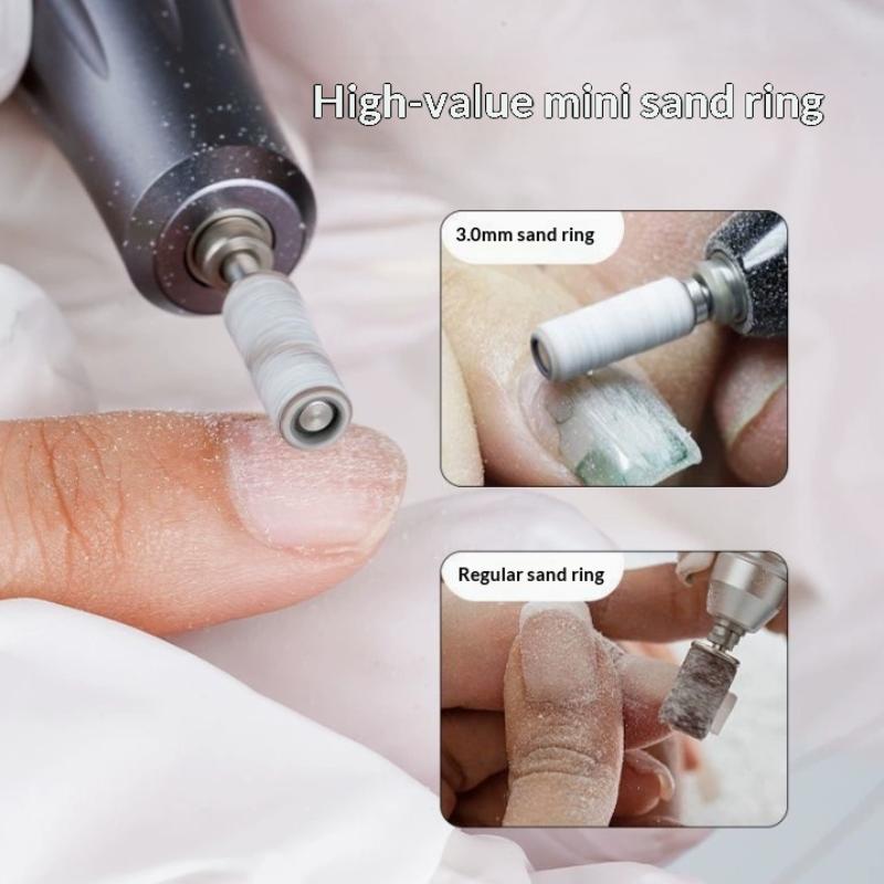 مجموعة حلقات صنفرة صغيرة للأظا - مراجعة Nail Drill Machine وسعره