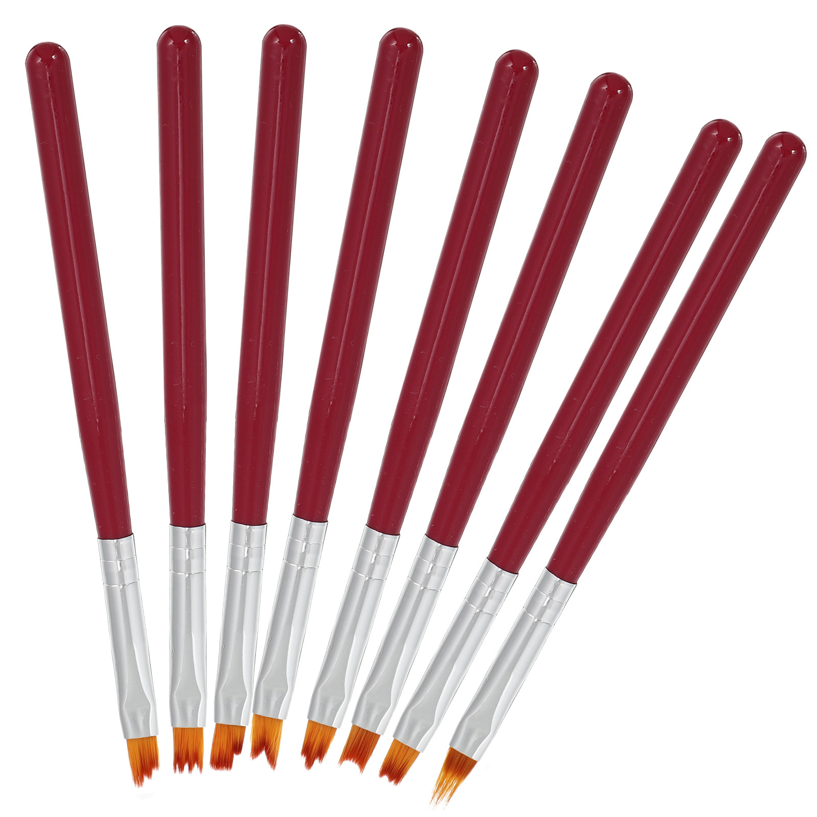 مجموعة من 8 فرش لرسم الأظافر ب - مراجعة Nail Art Brush Set وسعره