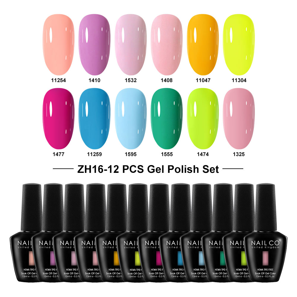 طلاء أظافر جل نايلكو بـ12 لون  - مراجعة Nail Art Natural Pink وسعره