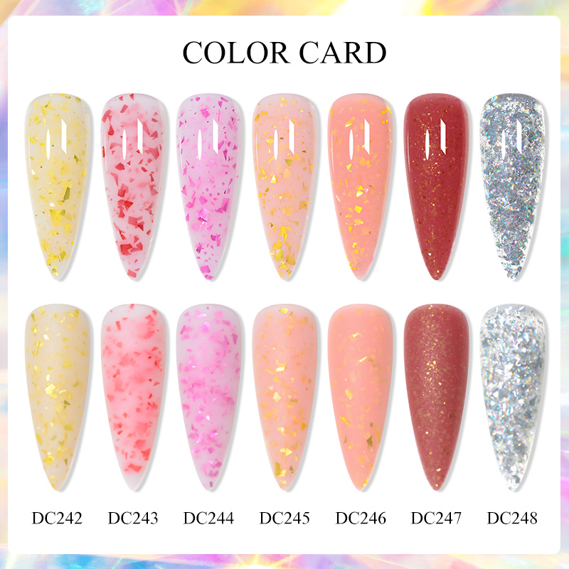 جل التمديد السريع اللامع من Mt - مراجعة Nail Foil Transfer وسعره
