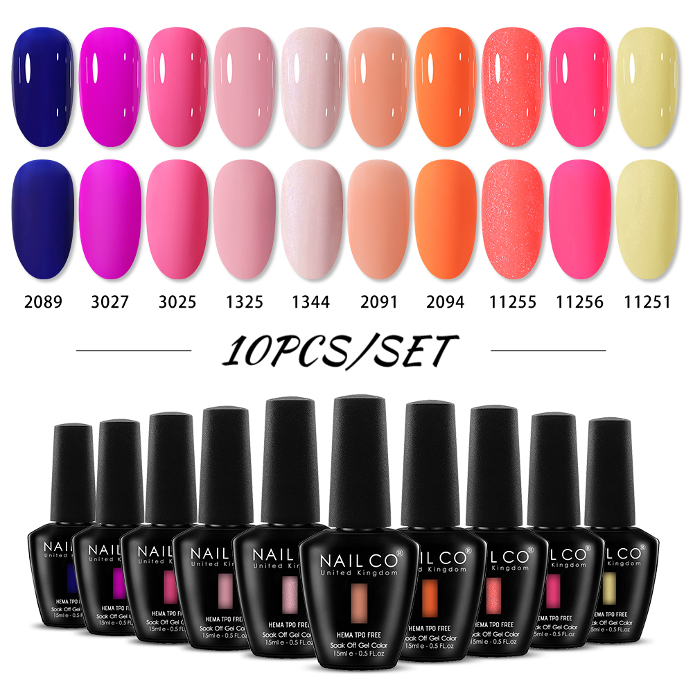 طلاء أظافر جل NAILCO 15 مل، 10 - مراجعة Nail Art Natural Pink وسعره