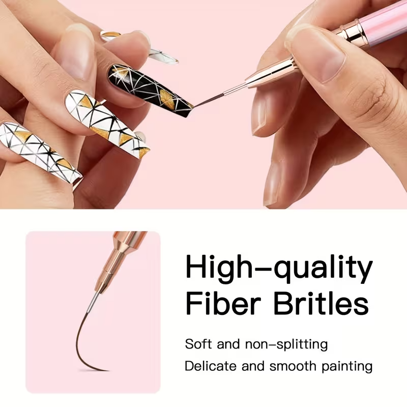 مجموعة فرش أظافر احترافية من 1 - مراجعة Nail Art Brush Set وسعره