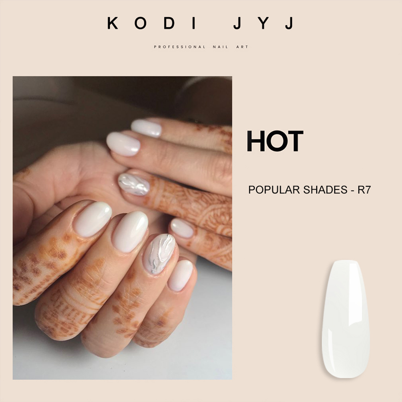 جل أساس مطاطي أبيض حليبي وردي  - مراجعة Nail Art Natural Pink وسعره