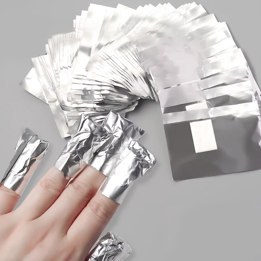 100 قطعة حقيبة الألومنيوم احبا - مراجعة Nail Foil Transfer وسعره