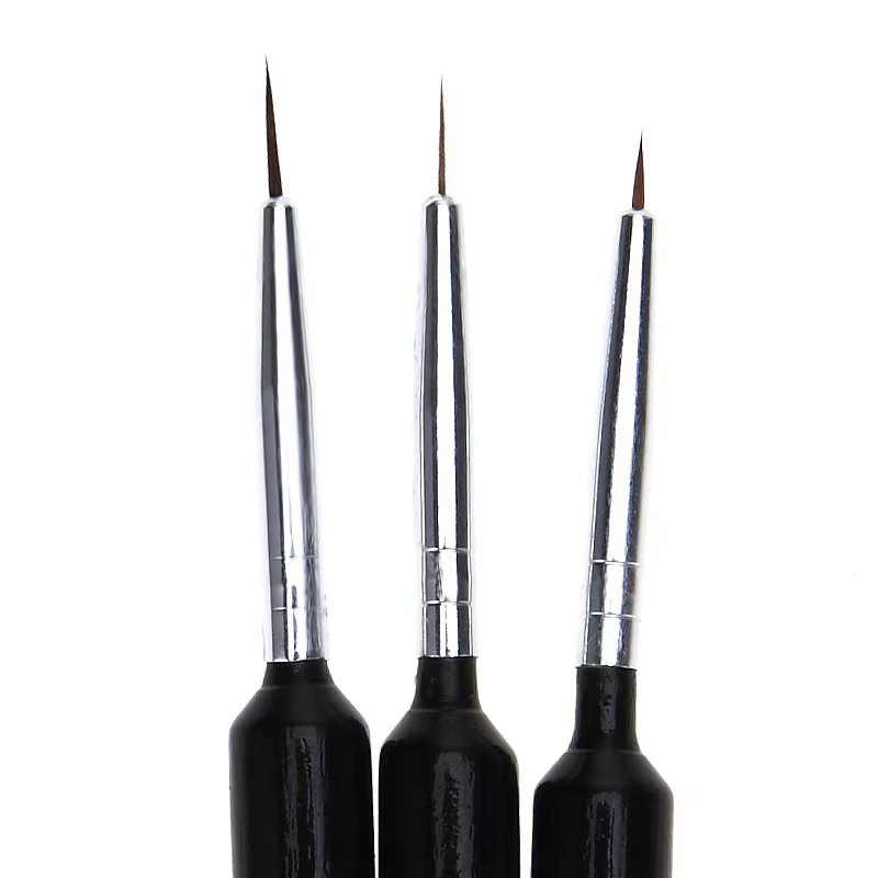 مجموعة من 3 فرش دقيقة للغاية ل - مراجعة Nail Art Brush Set وسعره