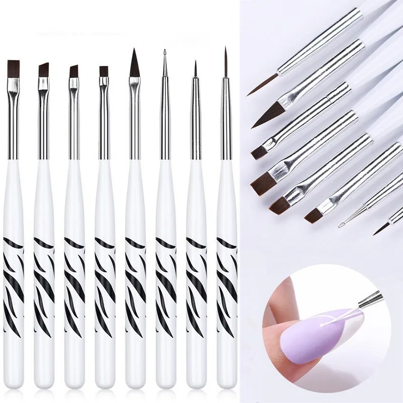 مسمار فرشاة فنية أومبير فرش ال - مراجعة Nail Art Brush Set وسعره