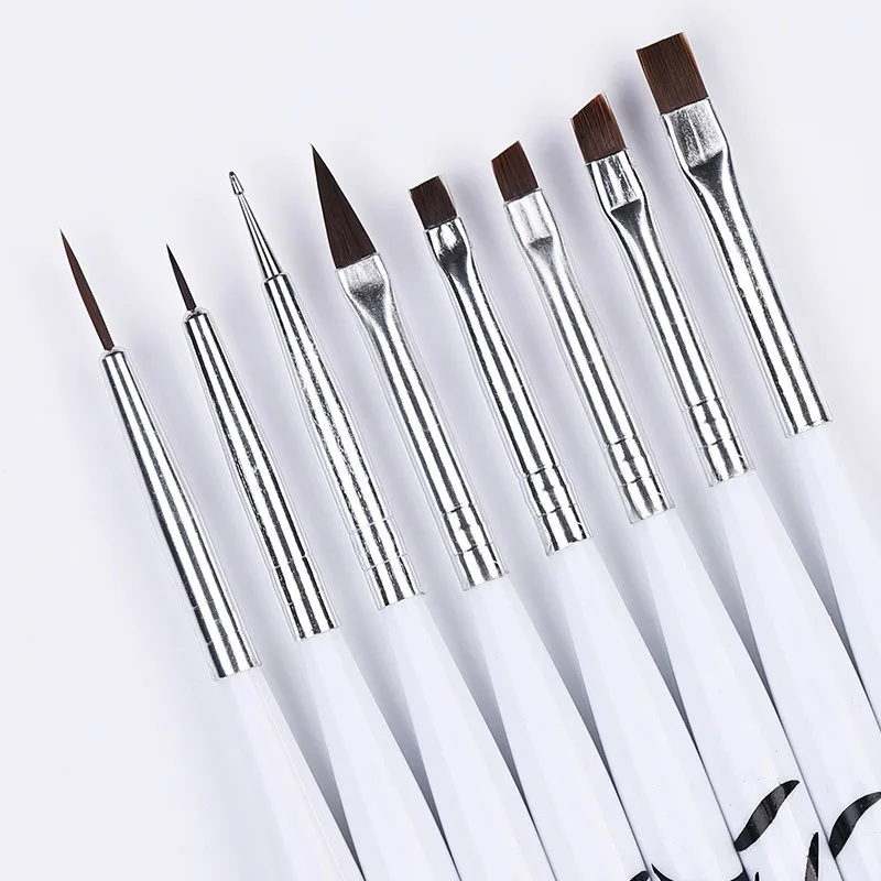 مسمار فرشاة فنية أومبير فرش ال - مراجعة Nail Art Brush Set وسعره
