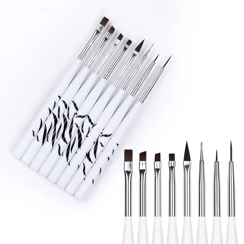 مسمار فرشاة فنية أومبير فرش ال - مراجعة Nail Art Brush Set وسعره