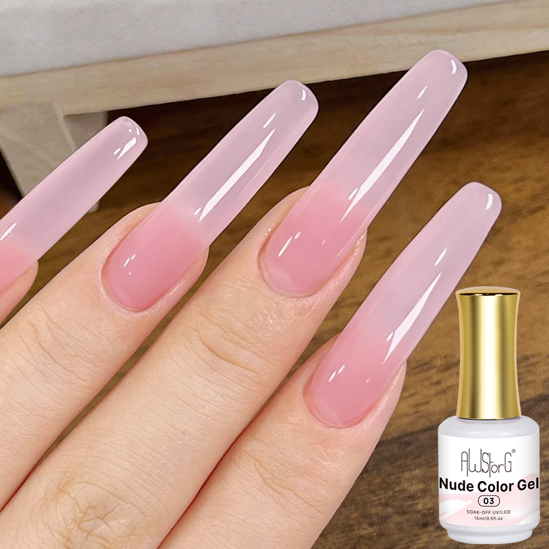 طلاء أظافر جل شفاف بلون وردي ط - مراجعة Nail Art Natural Pink وسعره
