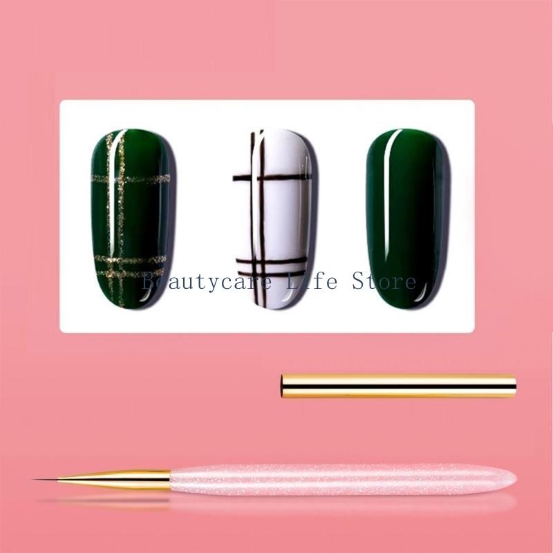 652C سهل الاستخدام - مراجعة Nail Art Brush Set وسعره