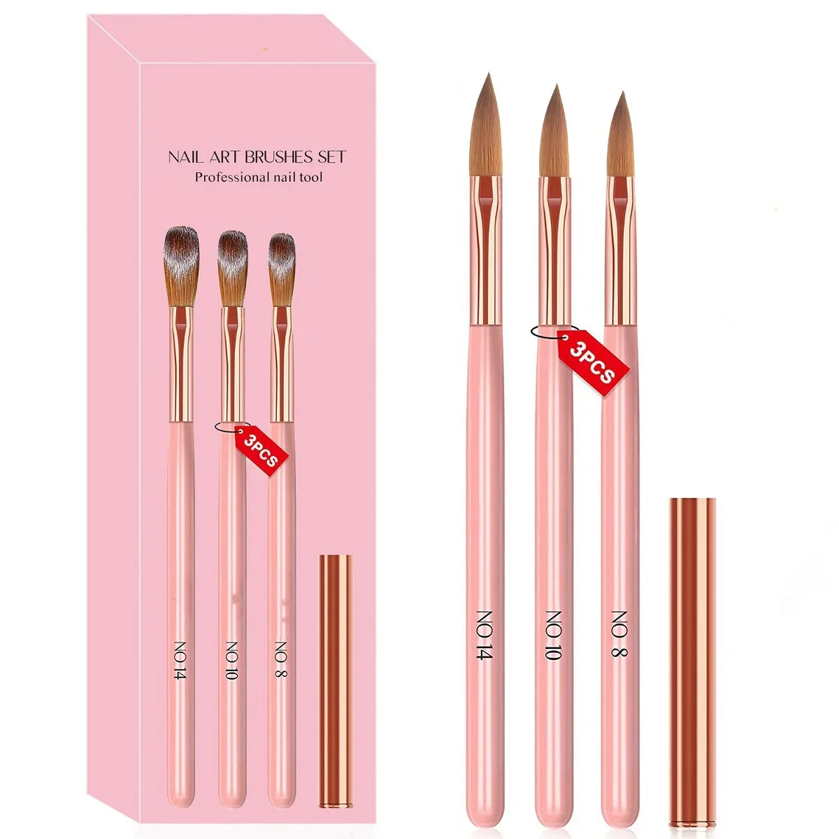 مسمار الفن القلم خاص مسمار الف - مراجعة Nail Art Brush Set وسعره