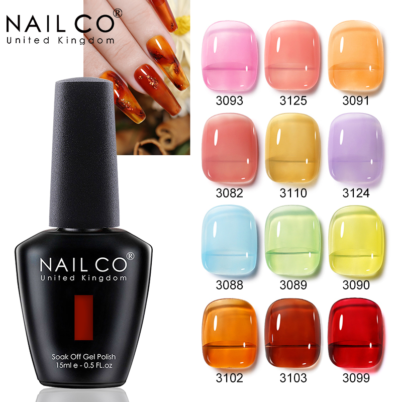 NailCo جيلي جل طلاء الأظافر ال - مراجعة Nail Art Natural Pink وسعره