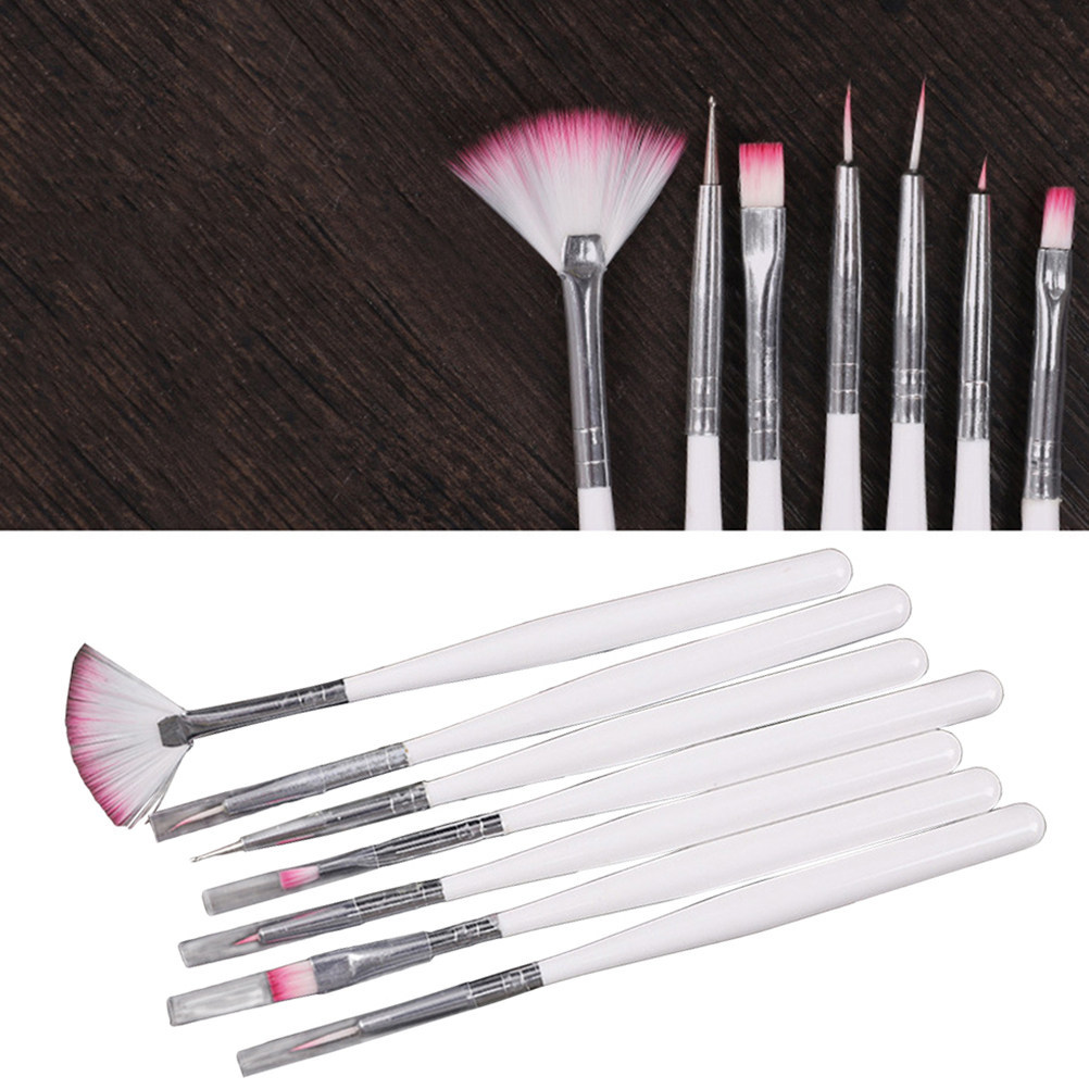 مجموعة فرش طلاء الأظافر 14 قطع - مراجعة Nail Art Brush Set وسعره