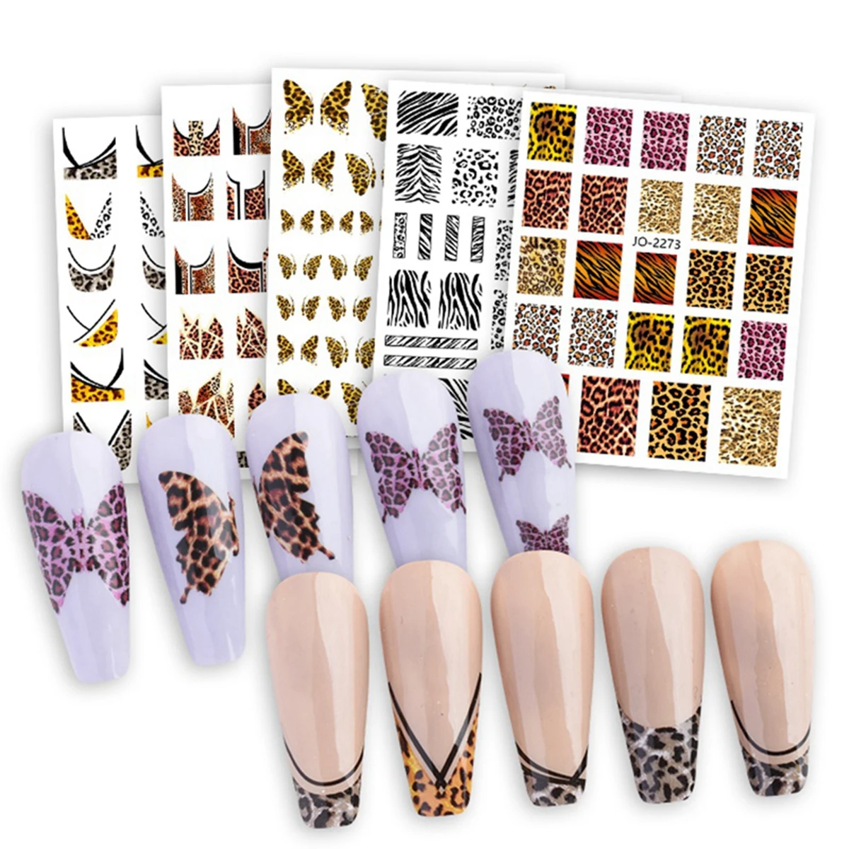 ليوبارد طباعة سلسلة مسمار الفن - مراجعة Nail Art Zebra Design وسعره
