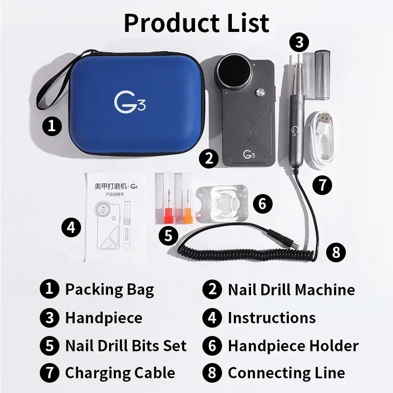 oxxi UV G3 40000 دورة في الدقي - مراجعة Nail Drill Machine وسعره