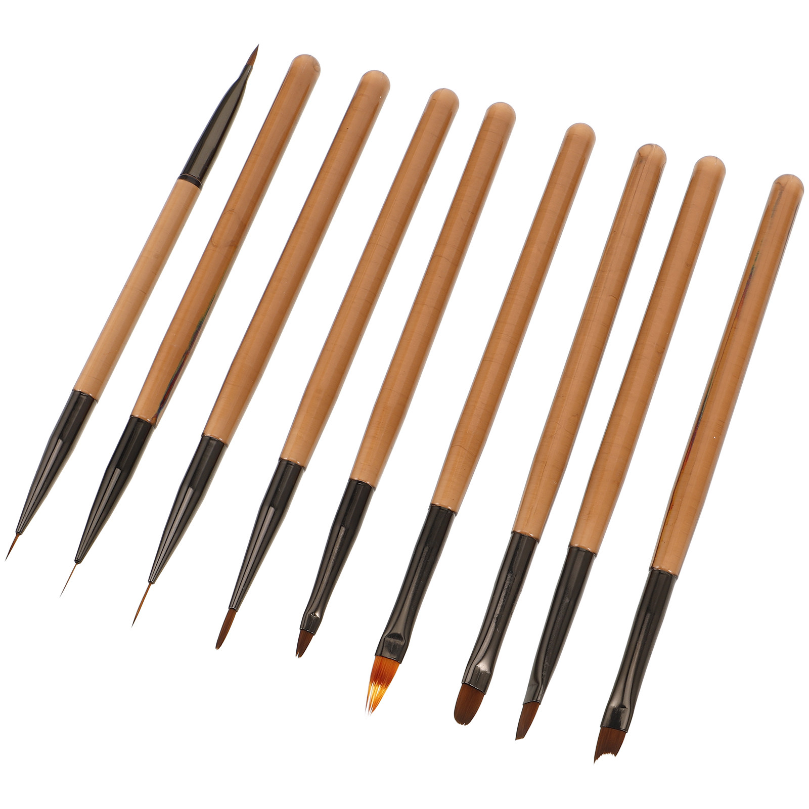 مجموعة فرش أنيقة لفن الأظافر،  - مراجعة Nail Art Brush Set وسعره